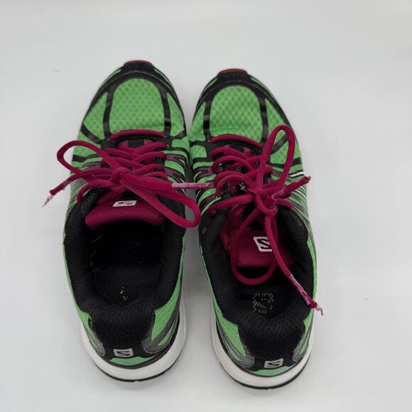Salomon Vibrant Green and Black Running Shoes, X-Tour City Trail. Size 8. - Picture 5 of 9